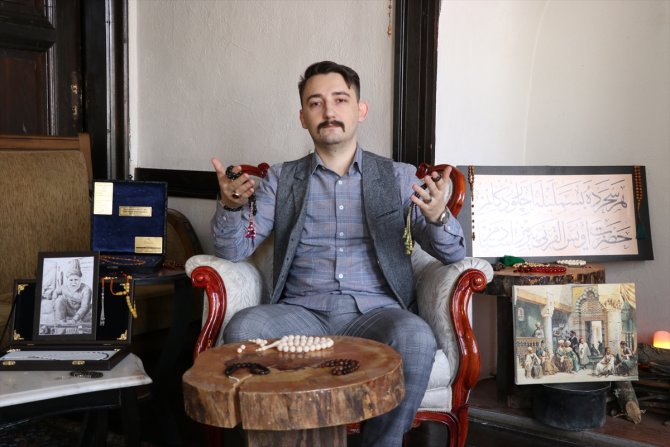 Koleksiyoner, tespih kültürüne araştırmalarıyla ışık tutmaya çalışıyor