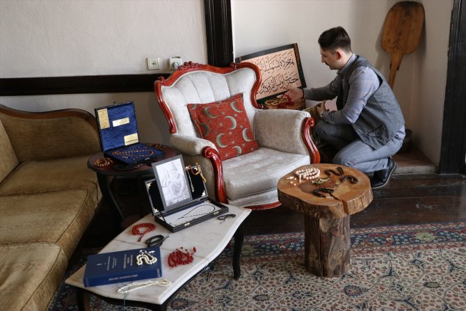 Koleksiyoner, tespih kültürüne araştırmalarıyla ışık tutmaya çalışıyor