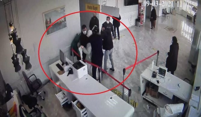 Hastanede sağlık çalışanına saldıran genç kıza 1 yıl 10 gün hapis