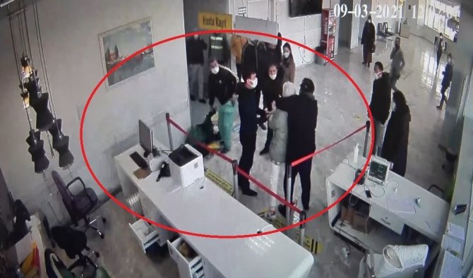 Hastanede sağlık çalışanına saldıran genç kıza 1 yıl 10 gün hapis