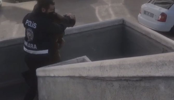 İçinde çocuk olan otomobili çalan şahıs yakalandı