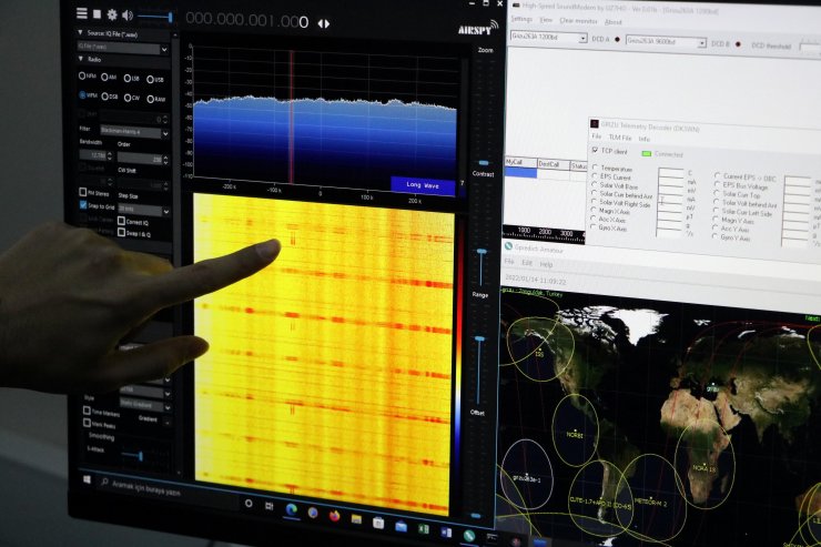 Türkiye'nin ilk cep uydusu, ilk sinyali gönderdi