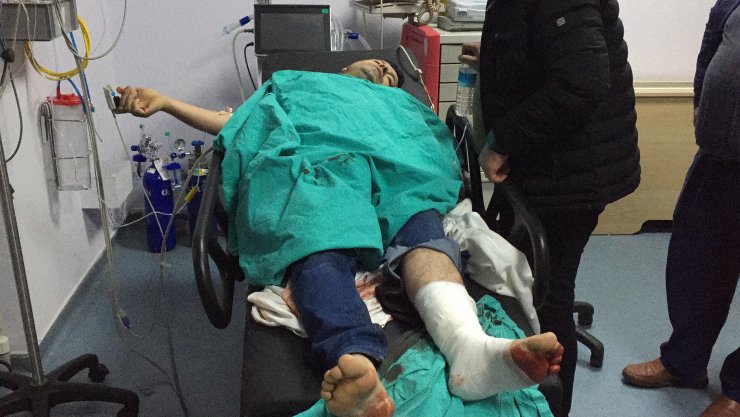 Ucuz ekmek satan fırının şoförünü bacağından vurdular