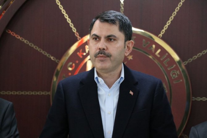 Bakan Kurum: Gece gündüz çalışmaya devam edeceğiz