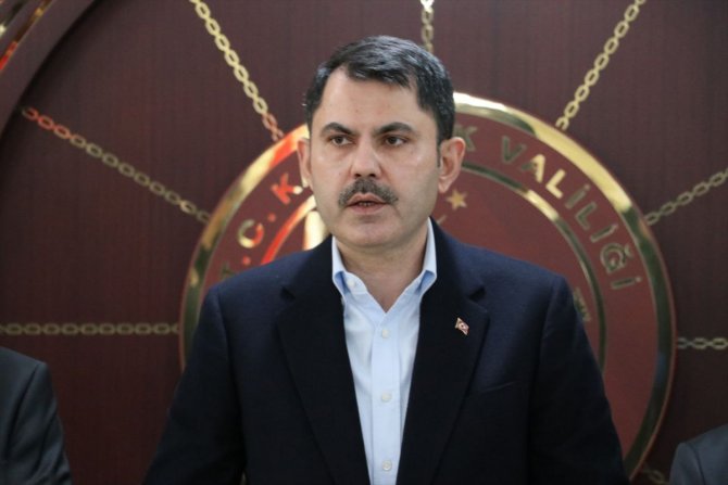 Bakan Kurum: Gece gündüz çalışmaya devam edeceğiz