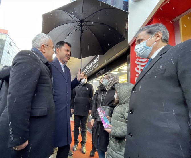 Bakan Kurum: Gece gündüz çalışmaya devam edeceğiz