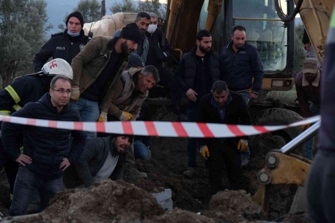 Göçük altında kalan işçinin cesedine ulaşıldı