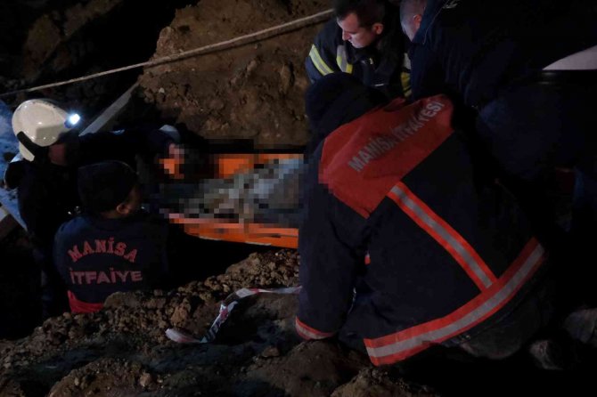 Göçük altında kalan işçinin cesedine ulaşıldı