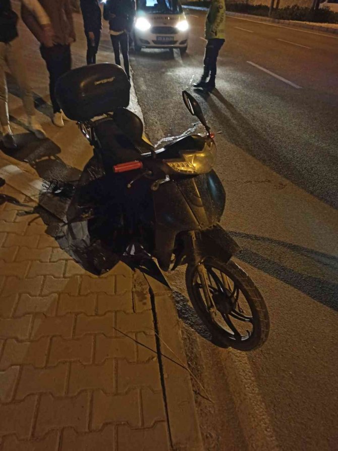 Motosiklet kazası: 1 ağır yaralı