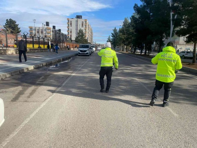 Trafik ekipleri denetim yaptı