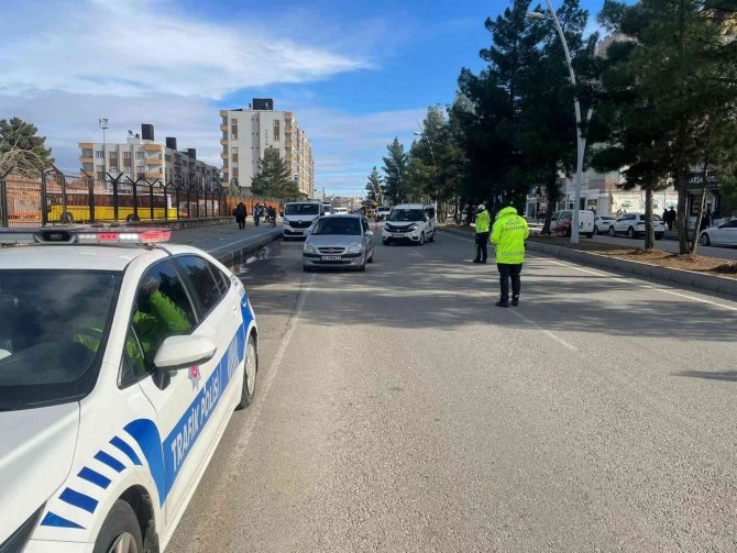 Trafik ekipleri denetim yaptı