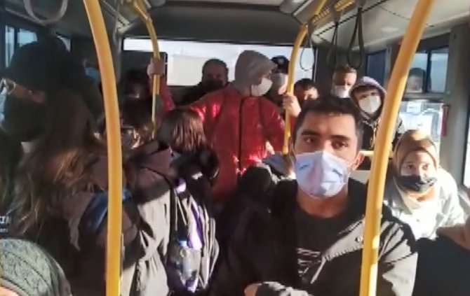 Jandarmadan toplu taşıma araçlarına sivil kıyafetli denetim