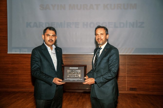 Bakan Kurum, “KARDEMİR geçmişten bugüne kadar milletin gururu olmuştur”