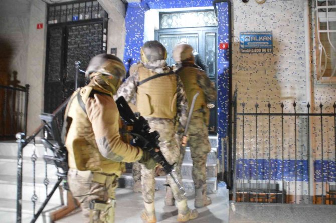 İstanbul’da helikopter destekli narkotik operasyonu