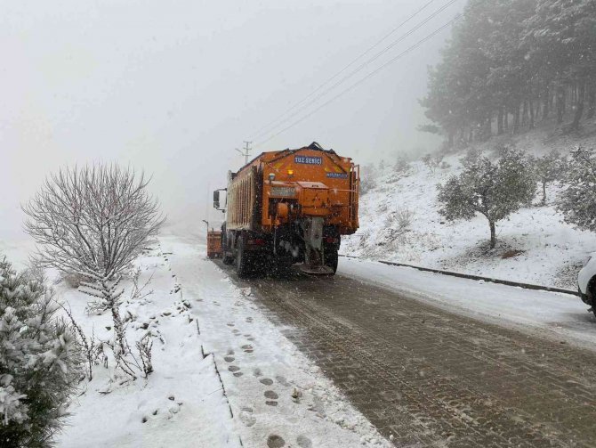 Kahramanmaraş’ta kar manzaraları
