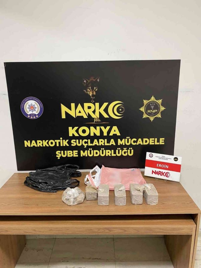 Konya’da uyuşturucu operasyonu