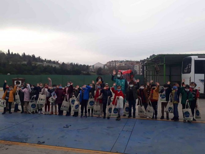 Çocuklar eğlenerek geri dönüşüm bilinci kazanıyor