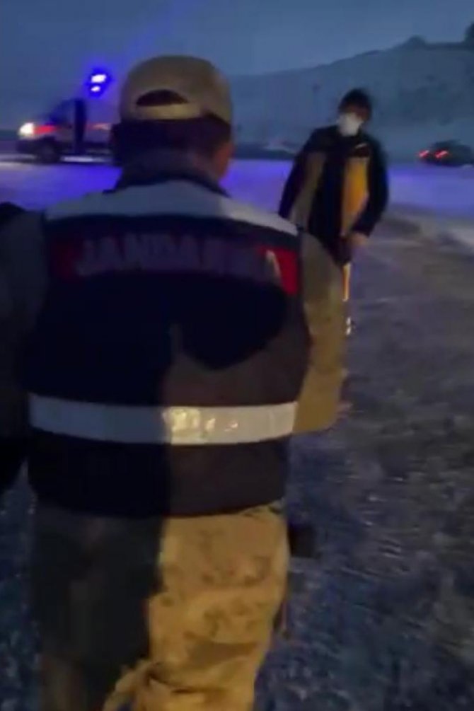 Jandarma ekipleri 3 aylık Miraç bebek için seferber oldu