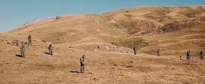 Jandarma son 4 yılda 42 bin 228 mayını imha etti