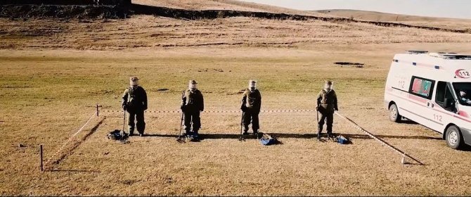 Jandarma son 4 yılda 42 bin 228 mayını imha etti