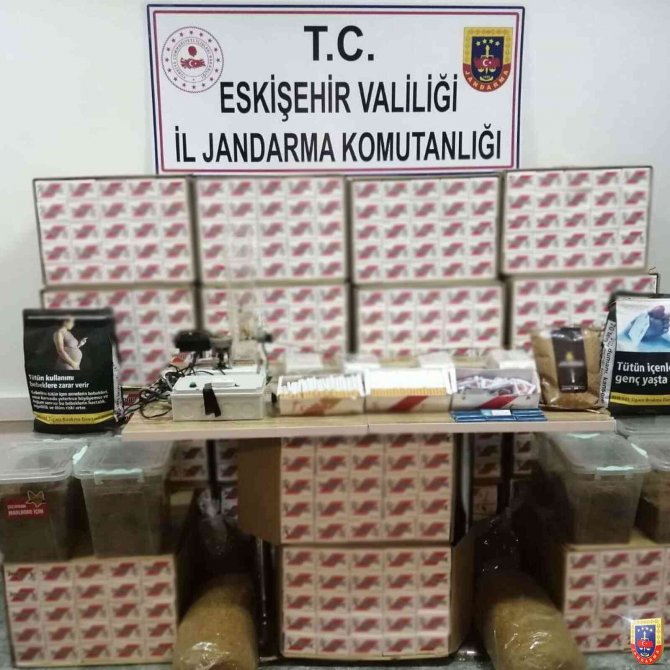 Jandarmanın tütün kaçakçılarına yönelik operasyonlarında 7 şüpheli yakalandı