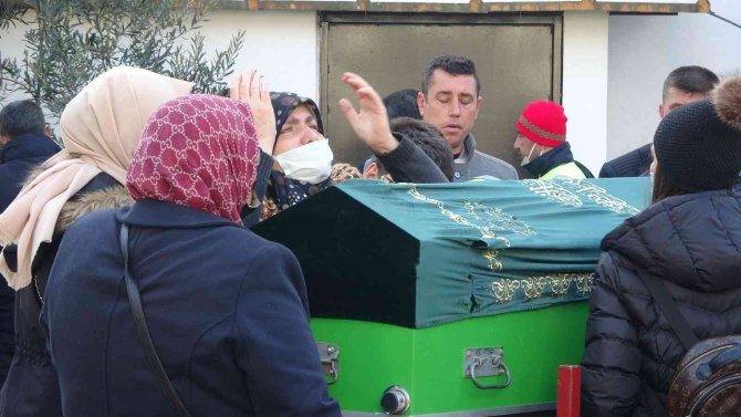 Parlayan varilin öldürdüğü işçi son yolculuğuna uğurlandı