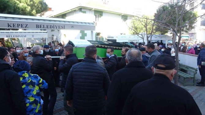 Parlayan varilin öldürdüğü işçi son yolculuğuna uğurlandı