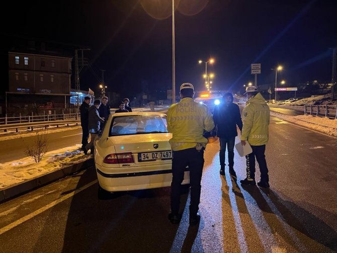 Sinop’ta trafik kazası: 1 yaralı