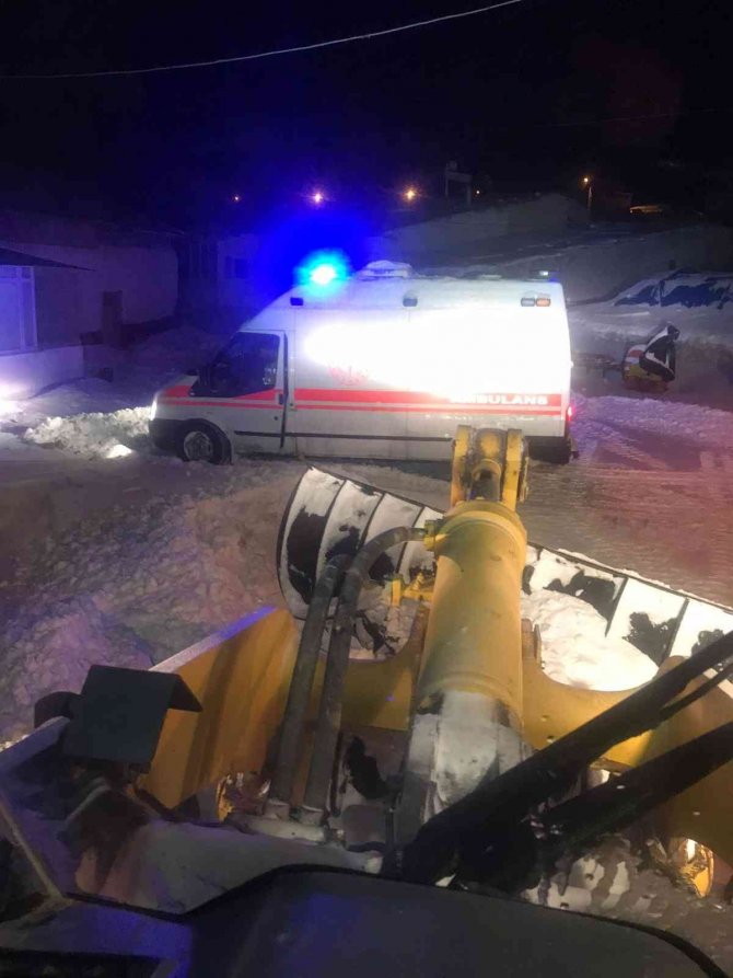 Ekipler kalp rahatsızlığı olan hasta için seferber oldu