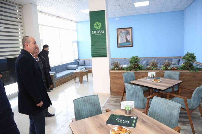 Meram’a kazandırılan 6 yeni ve yenilenen 5 emekli lokali hizmet vermeye başladı