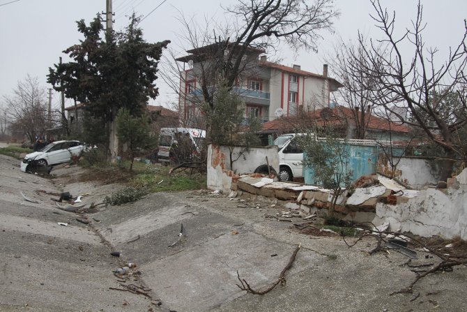 Kontrolden çıkan otomobil takla attı: 1 yaralı