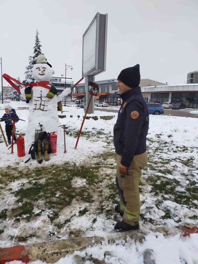 Kardan itfaiyeye yoğun ilgi