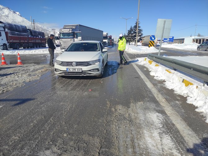 Alacabel Geçidi ise kar manzarasıyla güzel görüntüler oluşturdu
