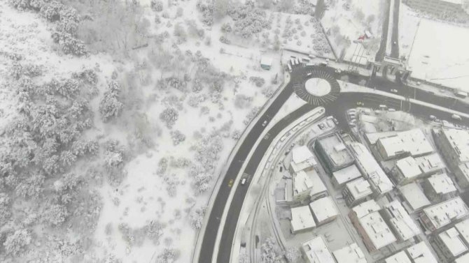 Ataşehir Ormanı’nda kartpostallık görüntüler