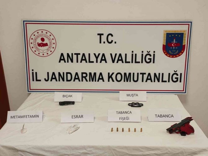 Manavgat’ta uyuşturucu operasyonu