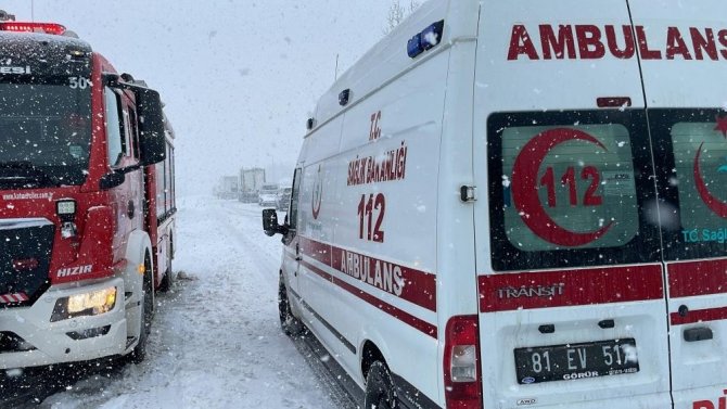 Düzce’de ambulanslar 41 bin 662 kişiyi taşıdı