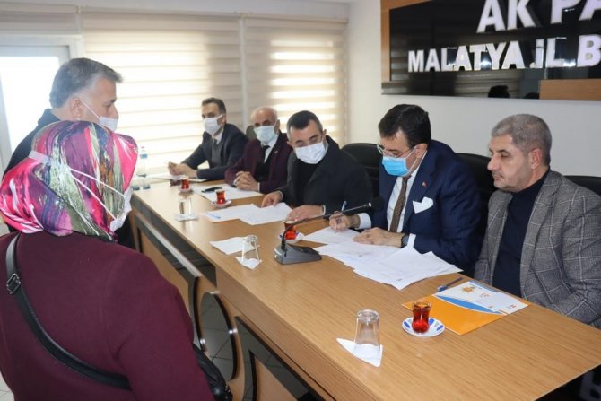 Milletvekili Tüfenkci, halk gününe katıldı