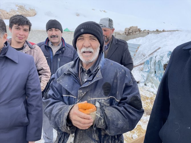 Aksaray'da ağılın çatısı çöktü, 30 koyun telef oldu