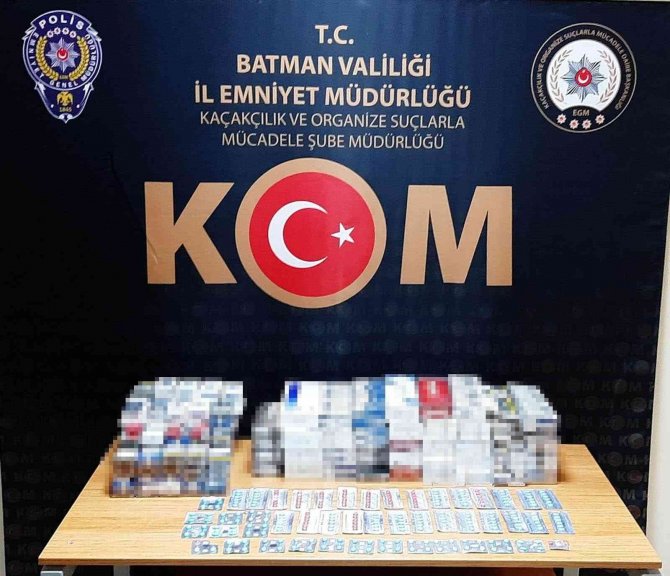 Çok sayıda kaçak ürün ele geçirildi