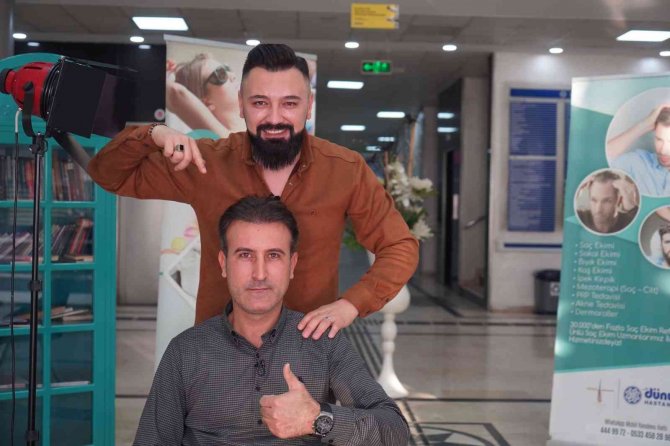 "Ekilen saçlar için dökülme endişesine gerek yok”