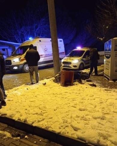 Gönen’de trafik kazası 1 kişi yaralandı