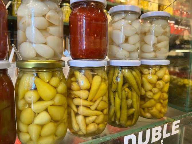 Havalar soğudu turşu satışı arttı