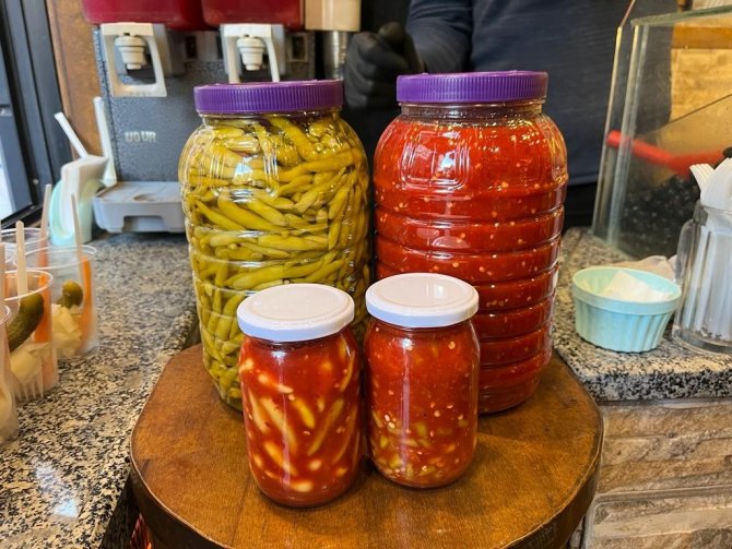 Havalar soğudu turşu satışı arttı