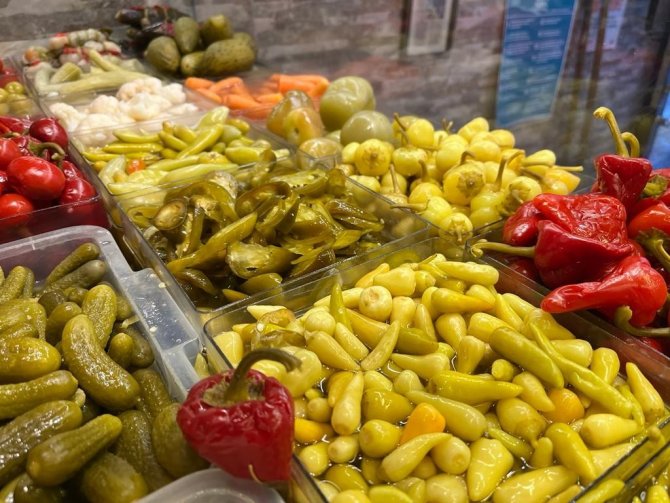 Havalar soğudu turşu satışı arttı