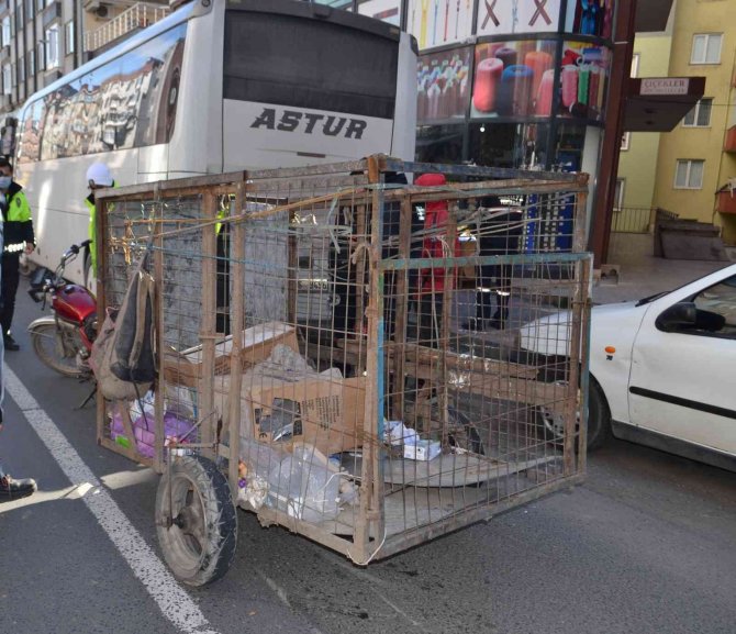 İtfaiye aracına çarpan yabancı uyruklu şahıs sınır dışı edilecek