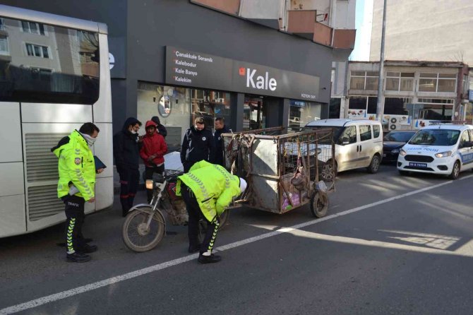 İtfaiye aracına çarpan yabancı uyruklu şahıs sınır dışı edilecek