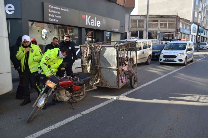 İtfaiye aracına çarpan yabancı uyruklu şahıs sınır dışı edilecek
