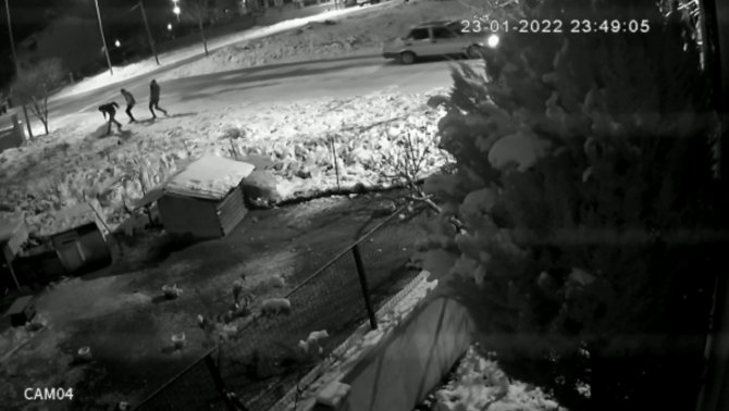 Kardan adama uçan tekme attılar