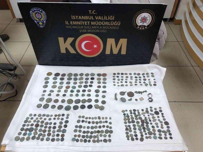 762 tarihi eser ele geçirildi