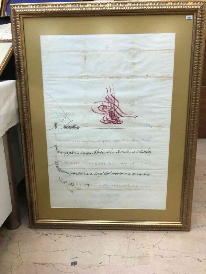 762 tarihi eser ele geçirildi